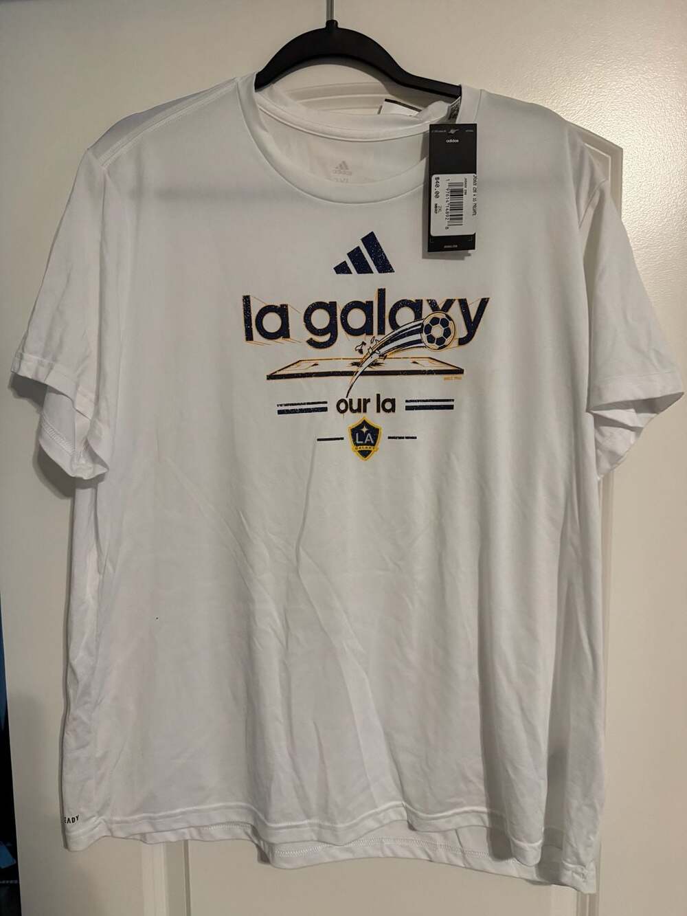 Adidas LA Galaxy Our LA White T-Shirt